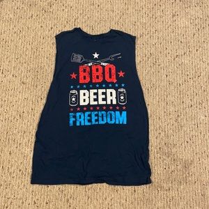 BBQ Beer Freedom tank